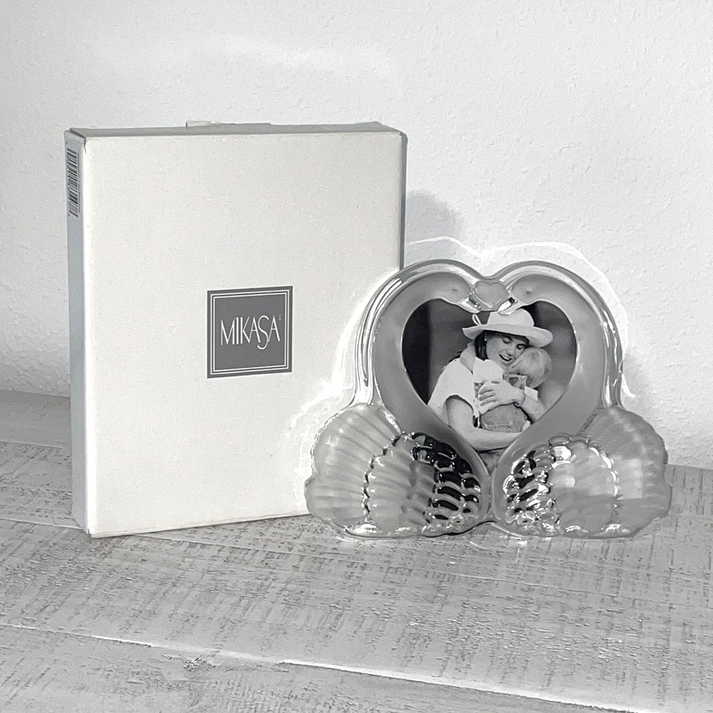 NWT MIKASA RARE Vintage SWAN Picture Frame